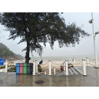 溪涌之行，6月風(fēng)雨擋不住激埃特的熱情